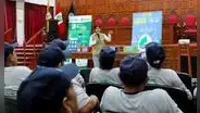 Capacitan a personal de limpieza de la Corte de Tumbes en segregación de residuos