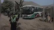 Conductores de buses siguen expuestos a la extorsión: escolta policial no cubre todo el recorrido