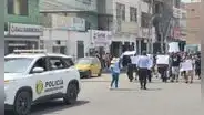 Chiclayo: transportistas marchan contra los elevados precios de los combustibles