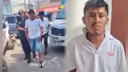 Choferes capturan a presuntos extorsionadores, quienes amenazaron a conductor dentro de combi en Ventanilla