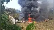 Al menos 66 muertos deja accidente de avión de la Fuerza Aérea de Colombia que se estrelló en Puerto de Leguízamo
