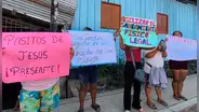 Iquitos: padres de familia protestan tras desplome de aula en jardín de niños