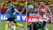 Colombia no pudo contra Croacia: cafeteros perdieron 2-1 contra la selección de Luka Modrić
