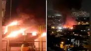 Voraz incendio consume fábrica textil y moviliza 18 unidades de bomberos en Surco