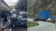 Múltiple choque en Carretera Central: 10 heridos y un conductor detenido tras grave accidente en ruta La Oroya-Pasco