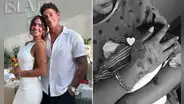 Hugo García desata confusión en redes con foto de Isabella Ladera y un bebé, pero aclara: “Sigue en pancita”