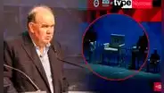 Rafael López Aliaga volvió a llegar tarde al debate presidencial: silla estaba vacía en el inicio