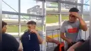 Pasajeros del Metropolitano capturan a presunto delincuente de celulares dentro de la estación Angamos