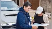 16 víctimas de violencia recibieron reparaciones civiles en la puerta de sus casas