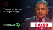 ¿El desempleo en el Perú es del 13%? Es falso lo afirmado por el candidato presidencial Carlos Jaico