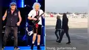 Integrantes de la banda AC/DC sorprendieron con su inesperada visita a Perú tras histórico concierto en Argentina, reportó el fanpage Heavy Metal Perú