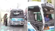 Choque entre buses que competían por pasajeros deja más de 10 heridos en el Rímac