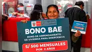 BAE: Ministerio de Vivienda convocó 448 familias para que accedan a bonos para emergencia