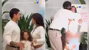 Isabella Ladera vivió incómodo momento durante la revelación de género de su bebé con Hugo García