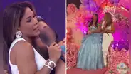 Karen Dejo rompe en llanto al ver a su hija convertida en quinceañera en televisión: "Solo quiero verla feliz"