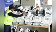 Incautan 4 mil pares de zapatillas de contrabando valorizadas en US$ un millón