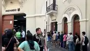 Reportan largas colas para el recojo del DNI a pocas horas de las elecciones generales 2026