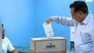 Elecciones 2026: presidente José María Balcázar emitió su voto en Chiclayo
