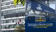 Elecciones 2026: Fiscalía realiza diligencias preliminares en la ONPE ante el retraso de instalación de mesas
