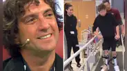 Antoñito, hijo de Sheyla Rojas y Antonio Pavón, logra caminar sin ayuda y conmueve a su padre