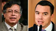 Noboa revela que perdió "esperanzas" en Petro y que retomará la relación con Colombia tras elecciones