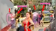 Marisol es captada agrediendo a un hombre a manotazos en plena vía pública: podcast revela fuertes imágenes