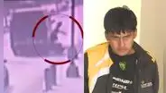 Extorsionador ataca a obrero en Comas, huye y se estrella contra combi antes de ser capturado