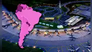 El único aeropuerto de América Latina que opera vuelos a los 5 continentes del mundo: ofrece un hotel cápsula y comidas variadas
