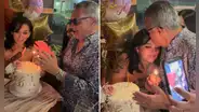 Daniela Darcourt recibe emotiva sorpresa de Tito Nieves por su cumpleaños número 30: "Me llevo este día tatuado en el alma"