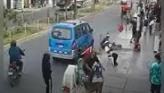 Delincuentes disparan a vigilante en mercado de San Juan de Lurigancho a plena luz del día