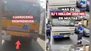 Sacan de circulación a 'La bestia de Surco': vehículo acumulaba S/1.2 millones en papeletas, no tenía SOAT y conductor manejaba sin brevete