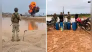 Fuerzas Armadas destruyen equipos de minería ilegal valorizados en más de S/2.3 millones