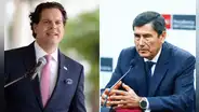 Embajador de EE.UU, Bernie Navarro, se reunió con Luis Arroyo en medio de retraso en compra de aviones F-16
