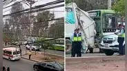 Bus ETUPSA 73 choca contra camión de basura y trabajador de limpieza pierde la vida en Villa El Salvador