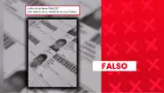 Es falso que lista oficial de las EG 2026 incluyera menores de edad como votantes: se trataba de adultos con DNI desactualizado