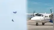 Incidente durante pruebas de ensayo en Base Aérea Las Palmas: paracaídas no abrió por completo en Surco