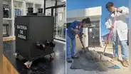En una caja de arena: estudiantes peruanos crean sistema que eleva la temperatura de viviendas en zonas de helada
