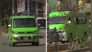 Pintaron sus combis para evitar extorsiones, pero reciben nueva amenaza: “Es en vano, los tenemos fichados”