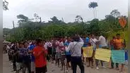 Derrame de petróleo en Loreto: la comunidad indígena awajún protesta y bloquea carretera