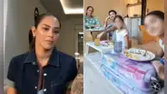 Karen Schwarz confiesa que sus hijas no van al colegio y sorprende al explicar la razón: “No pasa nada”