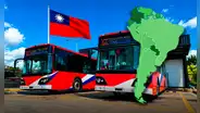 Taiwán desafía a China en América Latina: donó buses eléctricos a un país de Sudamérica para modernizar su transporte público en 2026