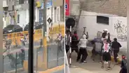 Terror en Comas: enfrentamiento de barristas de Alianza Lima en la Av. Túpac Amaru desata pánico entre vecinos