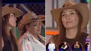 Mónica Torres se salva de la eliminación y Celine Aguirre se despide de 'La granja VIP Perú'