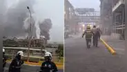 Feroz incendio en refinería de Cajamarquilla en Chosica: cuatro personas resultaron afectadas
