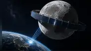 Japón planea construir un gigantesco anillo de paneles solares alrededor de la Luna para enviar energía limpia a la Tierra