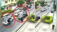 Así escapó conductor de ocho delincuentes que atacaron a balazos su camioneta en el Callao