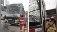 Triple choque del Metropolitano deja 46 heridos: accidente ocurrió a la altura de la estación Angamos en Miraflores
