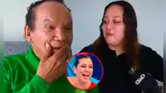 Melcochita comete terrible error al llamar Monserrat a su nueva pareja Heidy Amado y ella lo confronta: "¿Qué me has dicho? No me confundas"