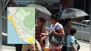 Calor seguirá en la costa con hasta 36 °C: Lima, Callao y 13 regiones más afectadas, según Senamhi