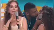 Edsón Dávila y Janet Barboza impactan con apasionado beso, pero conductora queda decepcionada: "No sentí nada"